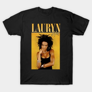 Lauryn Hill Fugees The Famous Vintage Retro Rock Rap Hiphop T-Shirt